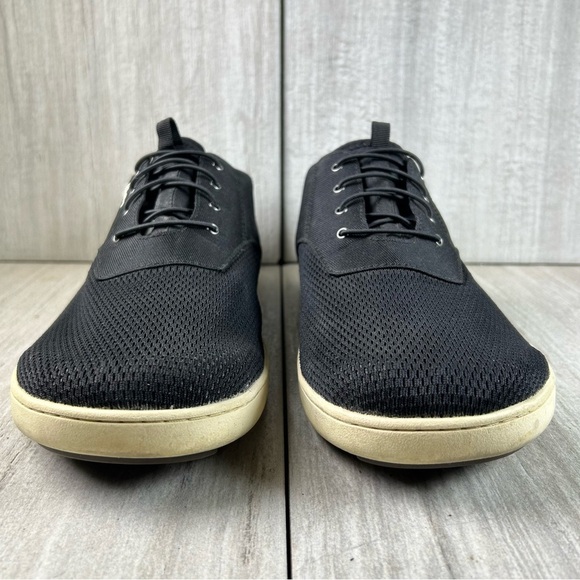 OluKai Nohea Moku Black Slip On Lace Up Collapseable Heel Sneaker Mens Size 13 - Picture 5 of 10